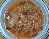 Foto del paso 5 de la receta: Sopa de col (repollo) con tocino