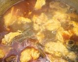 A picture of step 3 of Oha soup.