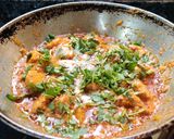 A picture of step 9 of MASALA ARBI with COCONUT MILK.
