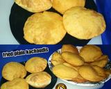 A picture of step 3 of Raj Kachori.