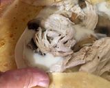 Foto del paso 5 de la receta: Crepes de pollo y champiñones