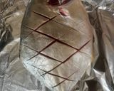 Hình bước làm 1 của món Cá Chim Trắng Nướng Sate 🐟🐟🐟