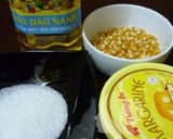 Hình bước làm 1 của món Bắp rang bơ 🍿