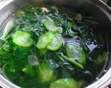 Foto langkah ke 7 dari resep Bening Bayam Oyong seger.