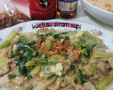 Foto langkah ke 4 dari resep Kwetiau Siram Sapi.