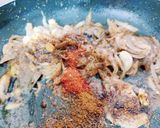A picture of step 2 of Veg biryani.