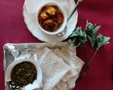 Neer dosa and potatoes with coconut chutney recipe step 4 photo