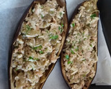 Foto del paso 3 de la receta: Berenjena rellena de atún