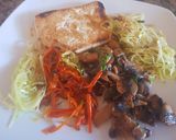 Foto del paso 3 de la receta: Tofu, con repollo, champiñones y zanahoria. #Mercado #Repollo