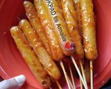 Foto langkah ke 5 dari resep Sosis bakar pedas manis | anak kost.