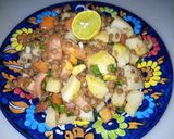 A picture of step 4 of Alu Kali dal chat.