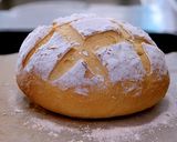 A picture of step 11 of Simple Bread | Crispy Crust! Cob Loaf Bread.