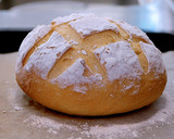 A picture of step 11 of Simple Bread | Crispy Crust! Cob Loaf Bread.
