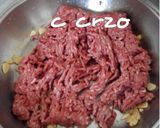 Foto del paso 2 de la receta: Calabacín con carne picada
