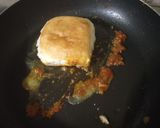 A picture of step 6 of Masala Pav.