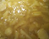 Krumplifőzelék sültkolbásszal recept fázis 1 fotója