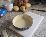 Foto del paso 6 de la receta: Tarta de Patatas, Espinacas, Champiñones y Queso (en air fryer)