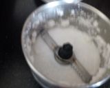 A picture of step 1 of Mango phirni.