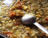 A picture of step 3 of Panchbhel dal.