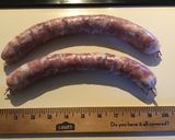 A picture of step 4 of California Farm Smoked Bacon Sausage.