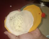 A picture of step 7 of Mava gujiya.