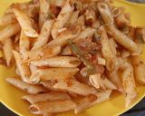 A picture of step 5 of Onion Tomato Pasta.