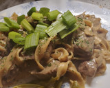A picture of step 5 of My Beef Stroganoff.