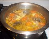 Foto del paso 13 de la receta Garbanzos en cocción y carne guisada