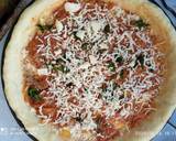 Pizza cheese beef langkah memasak 6 foto