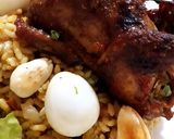 صورة لخطوة 8 من وصفة طبق السمان بالأرز