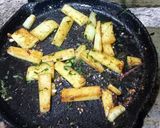 Foto del paso 4 de la receta: Pepinos a la plancha con hierbas