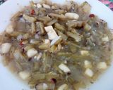 Foto del paso 4 de la receta: Borrajas con almendras y calamares
