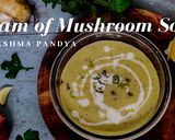 A picture of step 10 of Cream of Mushroom Soup.