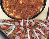 صورة لخطوة 4 من وصفة بيتزا 🍕👌🏻