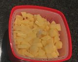 A picture of step 1 of Potatoes apples salad.