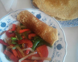 Foto del paso 1 de la receta: Crepes de avena rellenos de verduras