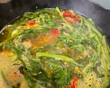 Gambar langkah 3 resipi 👩‍🍳Kangkung Asam Rebus Ikan Pelaling.