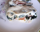 Foto del paso 11 de la receta: Pionono de acelga relleno de jamón y queso + salsa blanca 🔥