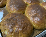 Foto langkah ke 12 dari resep Mexican Coffee Bun - No Knead (a.k.a Roti Boy).