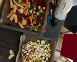 Ofengemüse mit Feta Rezeptschritt 1 Foto