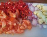 Foto langkah ke 3 dari resep Udang sambal iris.