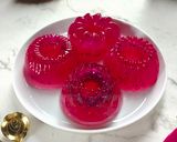 Foto langkah ke 5 dari resep Puding Buah Naga.
