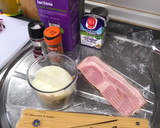 Foto del paso 1 de la receta: Espaguetis a la carbonara con queso comte