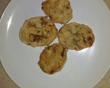 Foto del paso 10 de la receta: Ensalada de yuca con pechuga desmeuzada y torrejas de berenjenas