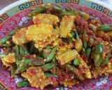 Foto langkah ke 5 dari resep Tumis soleng buncis pedas.