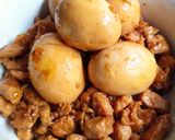 Foto langkah ke 1 dari resep Nasi tim ayam telur.