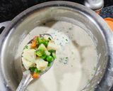 A picture of step 1 of Khau Suey.