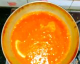 A picture of step 7 of Shahi Paneer.
