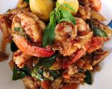 รูปขั้นตอนการทำที่ 4 ของ อินทผลัมผัดพริกแกงกุ้งหมูสับ🍋