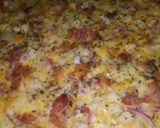 A picture of step 3 of Bbq Chicken Bacon Pizza.
